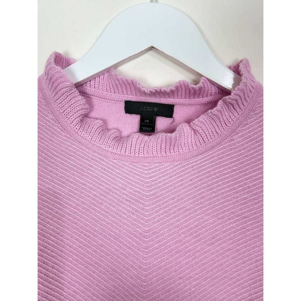 J. Crew Ruffle-Neck Pullover Sweater - Picture 3 of 5